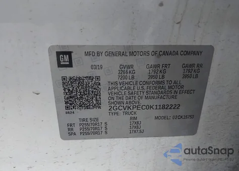 2019 Chevrolet Silverado 1500 Ld Lt from USA, damaged, VIN 2GCVKPEC0K1182222